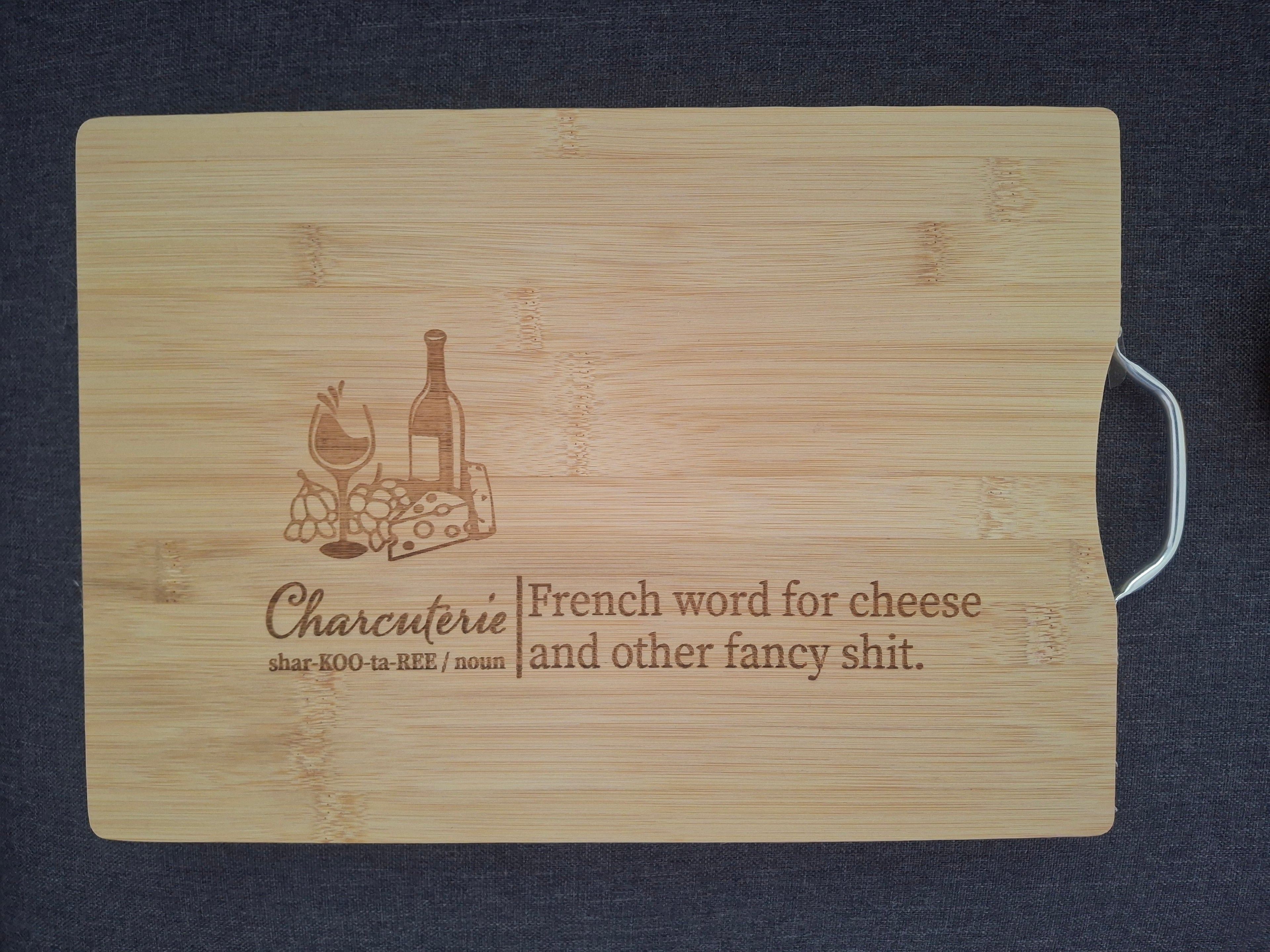 Customised Laser Engraved Cutting Boards
